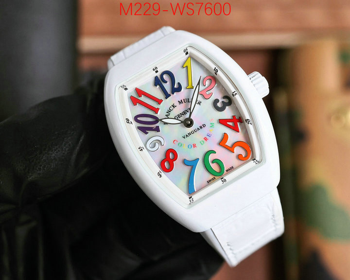 Watch(TOP)-Franck Muller best website for replica ID: WS7600 $: 229USD