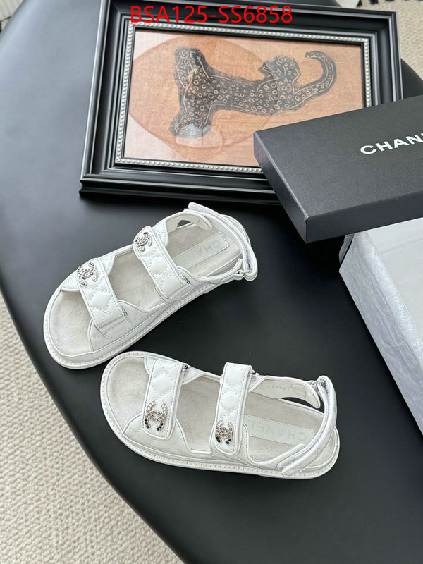 Women Shoes-Chanel what is a counter quality ID: SS6858 $: 125USD