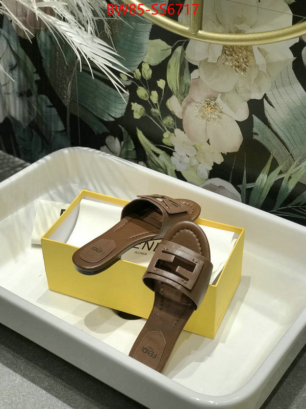 Women Shoes-Fendi high quality 1:1 replica ID: SS6717 $: 85USD