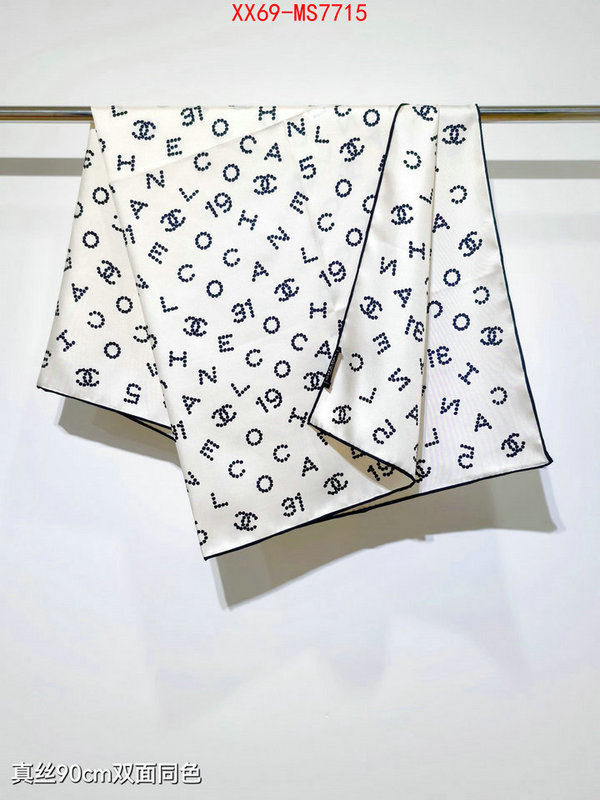 Scarf-Chanel fashion ID: MS7715 $: 69USD