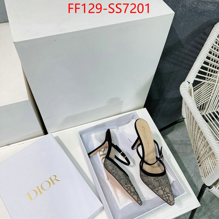 Women Shoes-Dior replica aaaaa+ designer ID: SS7201 $: 129USD