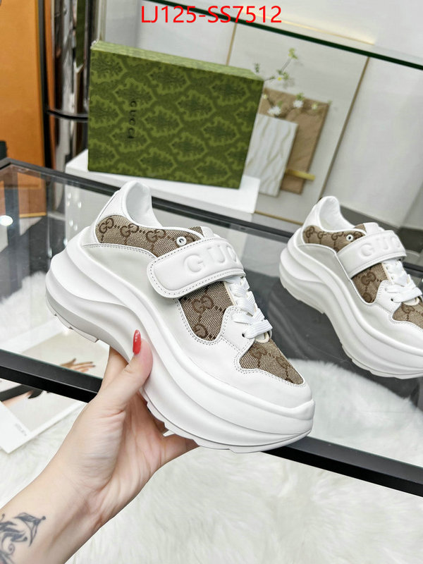 Women Shoes-Gucci how to find replica shop ID: SS7512 $: 125USD
