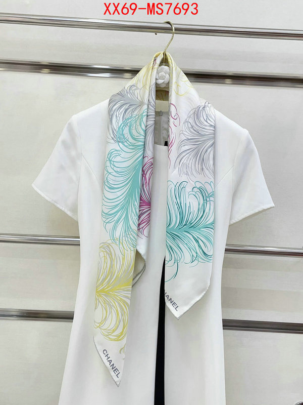 Scarf-Chanel replica designer ID: MS7693 $: 69USD
