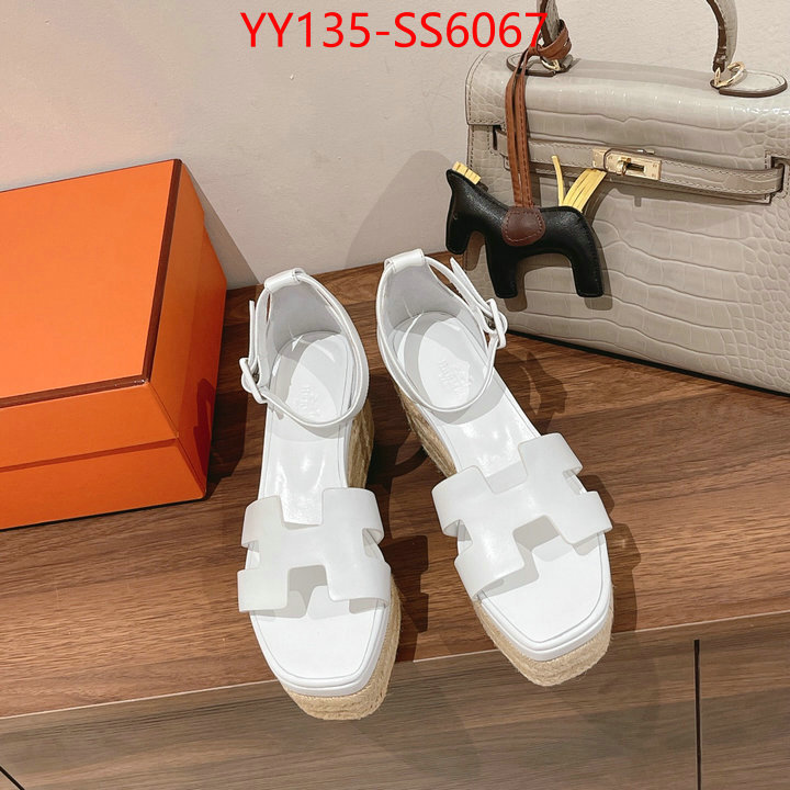 Women Shoes-Hermes how to find designer replica ID: SS6067 $: 135USD