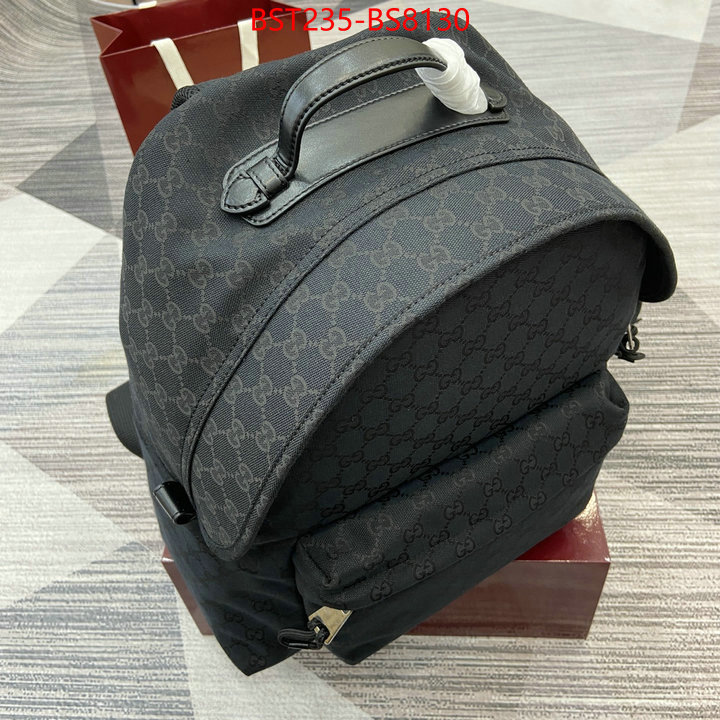 Gucci Bags(TOP)-Backpack- first copy ID: BS8130 $: 235USD,