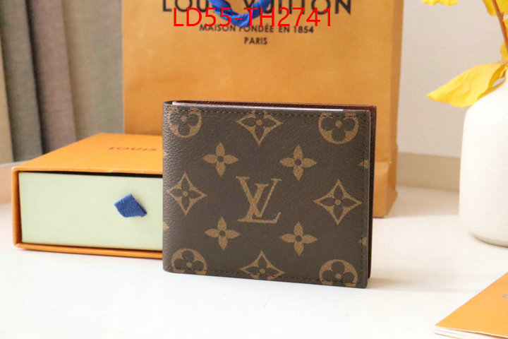 LV Bags(TOP)-Wallet new 2024 ID: TH2741 $: 55USD,