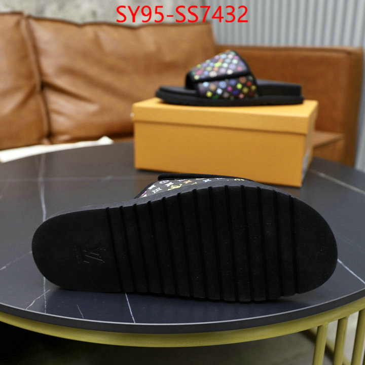 Men Shoes-LV aaaaa class replica ID: SS7432 $: 95USD