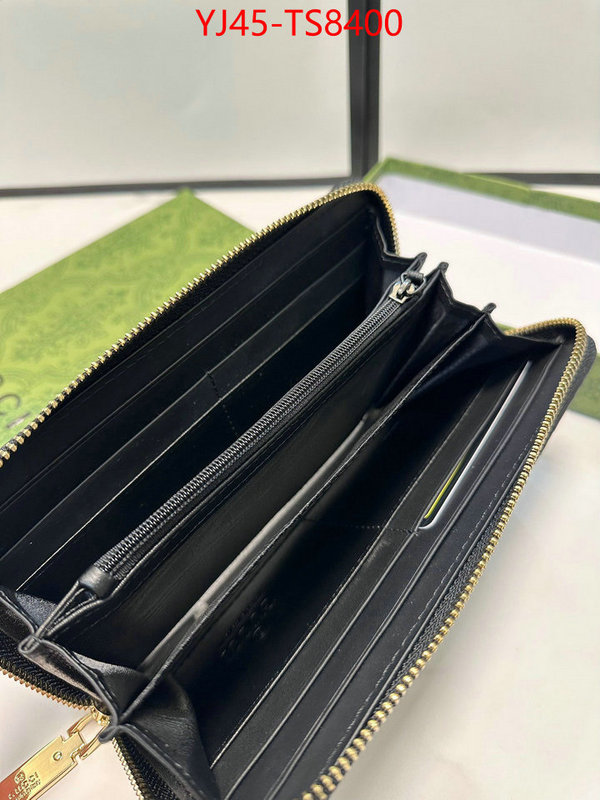 Gucci Bags(4A)-Wallet- shop cheap high quality 1:1 replica ID: TS8400 $: 45USD,
