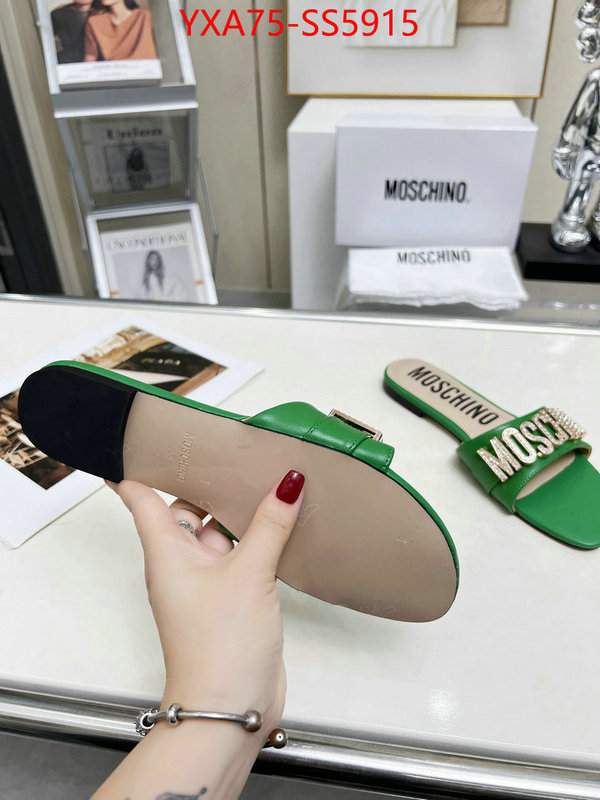 Women Shoes-MOSCHINO aaaaa+ quality replica ID: SS5915 $: 75USD