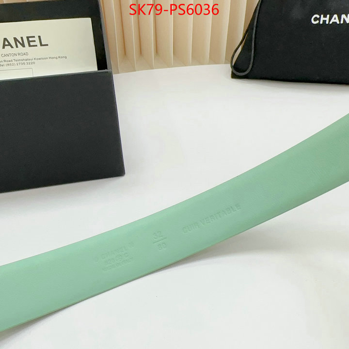Belts-Chanel aaaaa+ replica designer ID: PS6036 $: 79USD