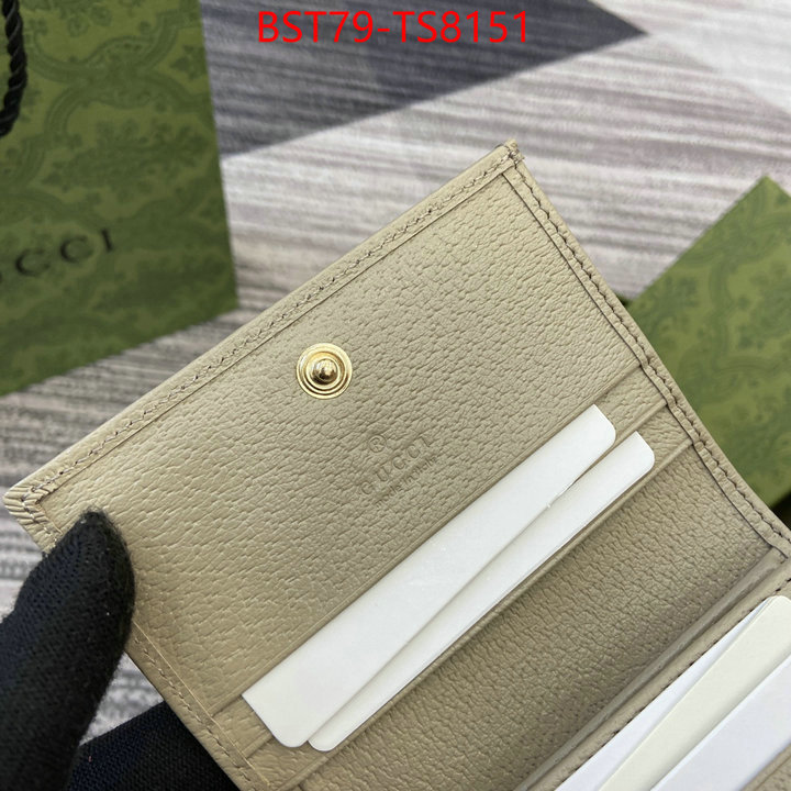 Gucci Bags(TOP)-Wallet- we curate the best ID: TS8151 $: 79USD,