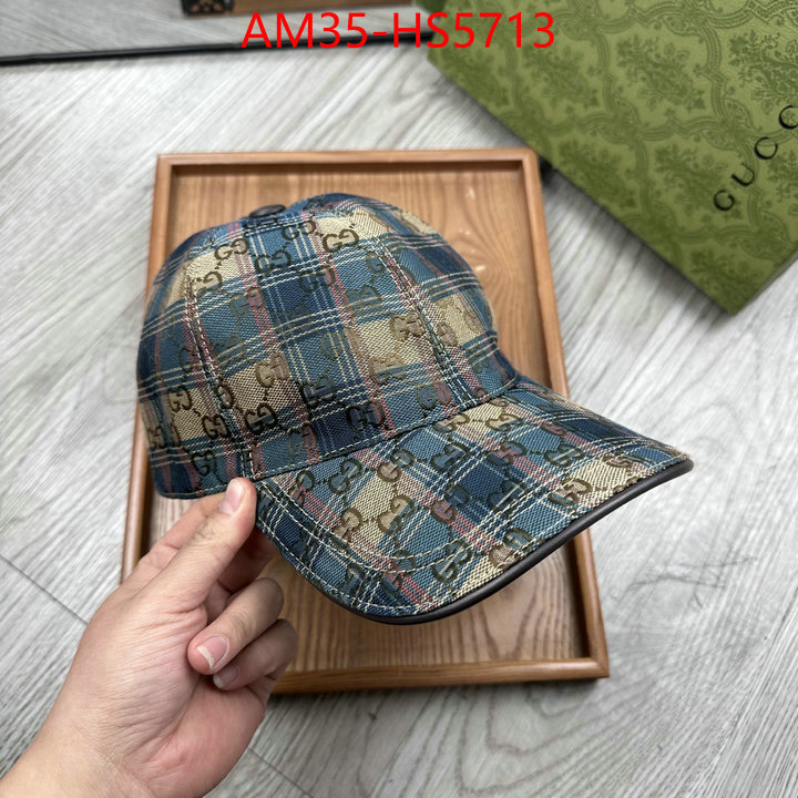 Cap(Hat)-Gucci quality aaaaa replica ID: HS5713 $: 35USD