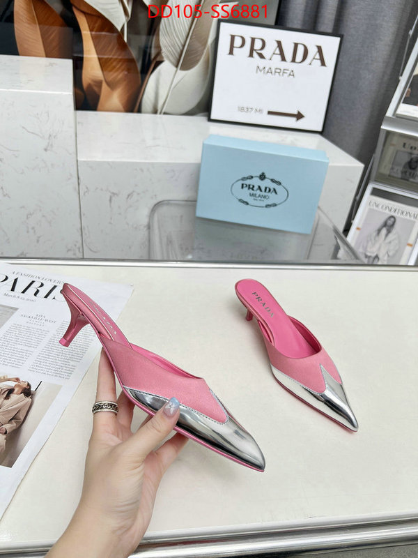 Women Shoes-Prada where can you buy a replica ID: SS6881 $: 105USD
