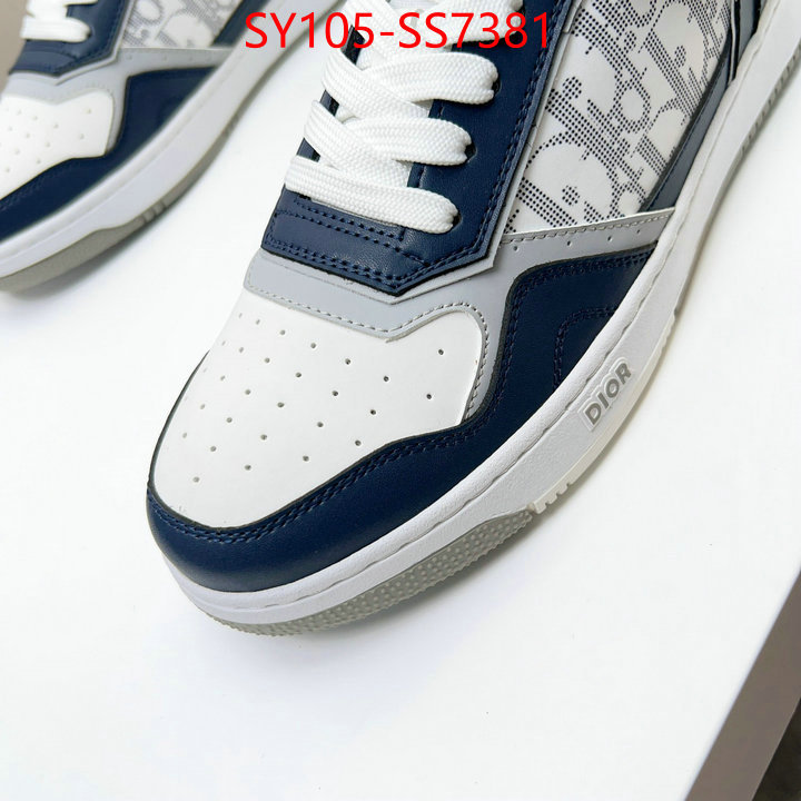 Men shoes-Dior highest quality replica ID: SS7381 $: 105USD