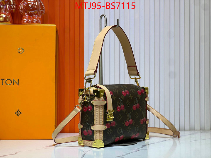 LV Bags(4A)-Petite Malle- best replica new style ID: BS7115 $: 95USD,