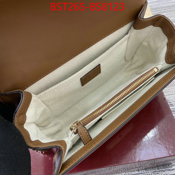 Gucci Bags(TOP)-Crossbody- fake ID: BS8123 $: 265USD,
