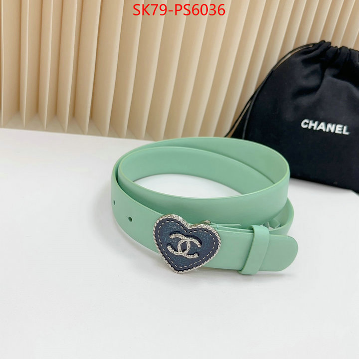 Belts-Chanel aaaaa+ replica designer ID: PS6036 $: 79USD