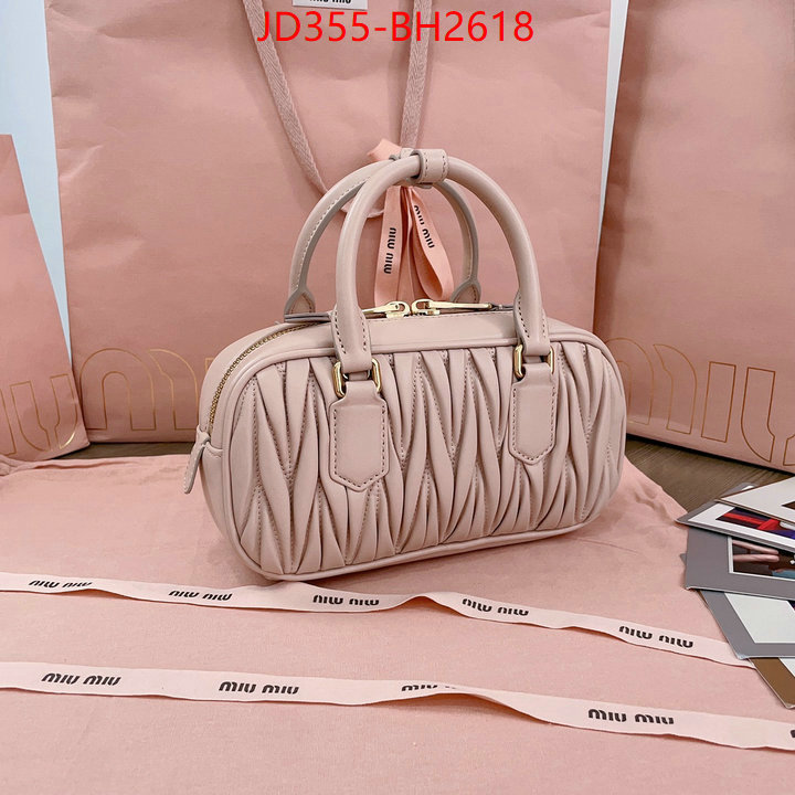 Miu Miu Bags(TOP)-Handbag- where could you find a great quality designer ID: BH2618 $: 355USD,