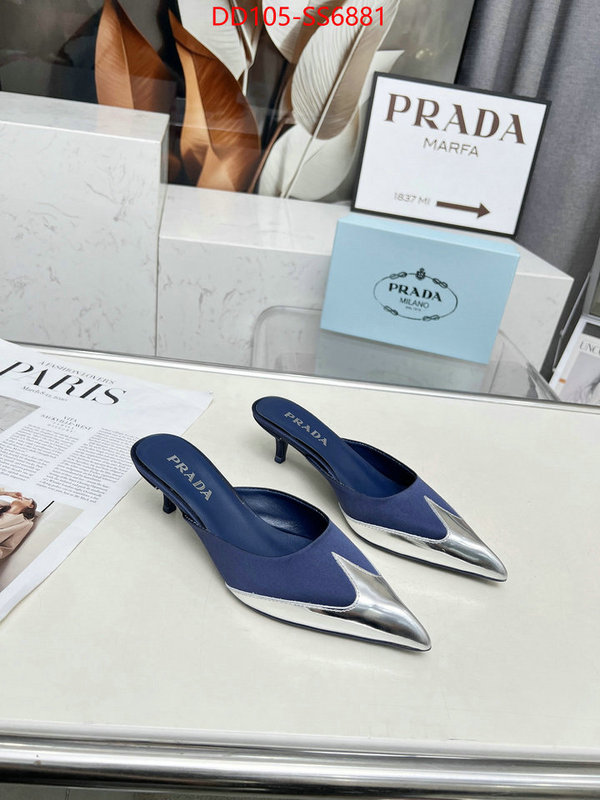 Women Shoes-Prada where can you buy a replica ID: SS6881 $: 105USD