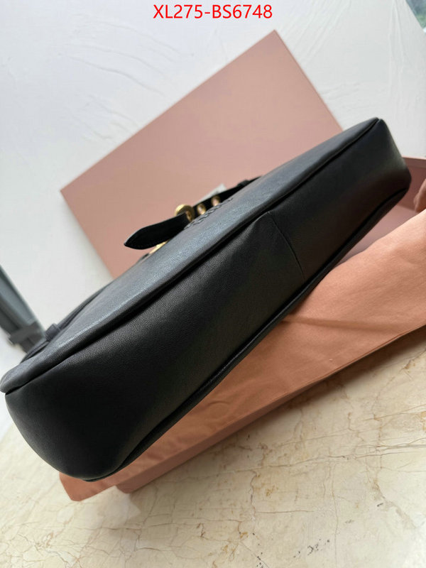 Miu Miu Bags(4A)-Handbag- quality aaaaa replica ID: BS6748 $: 275USD,