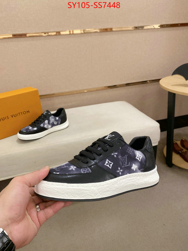 Men Shoes-LV quality replica ID: SS7448 $: 105USD