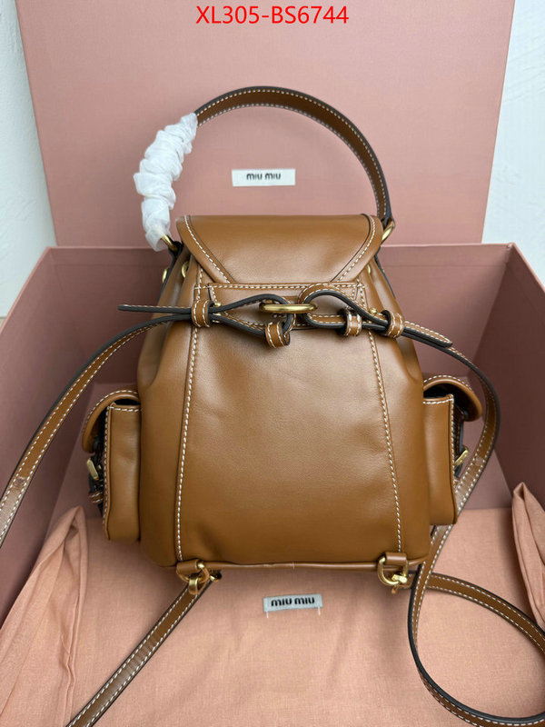 Miu Miu Bags(TOP)-Backpack- sell high quality ID: BS6744 $: 305USD,