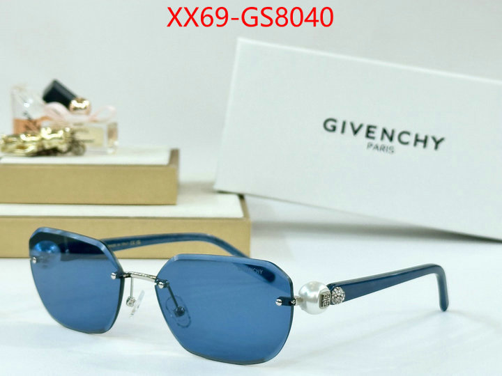 Glasses-Givenchy wholesale designer shop ID: GS8040 $: 69USD