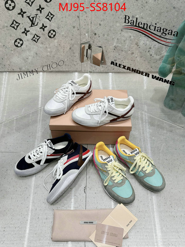 Women Shoes-Miu Miu quality aaaaa replica ID: SS8104 $: 95USD