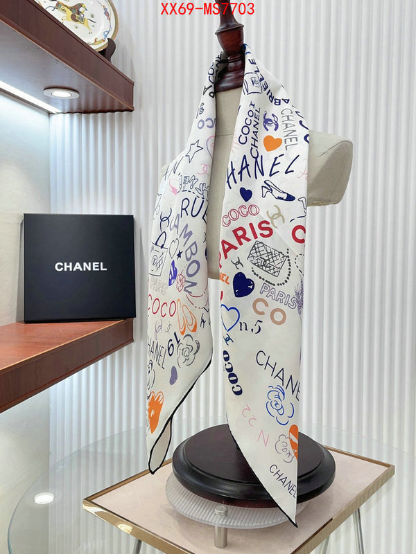 Scarf-Chanel 7 star quality designer replica ID: MS7703 $: 69USD