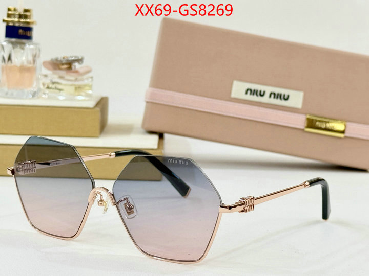 Glasses-Miu Miu new 2024 ID: GS8269 $: 69USD