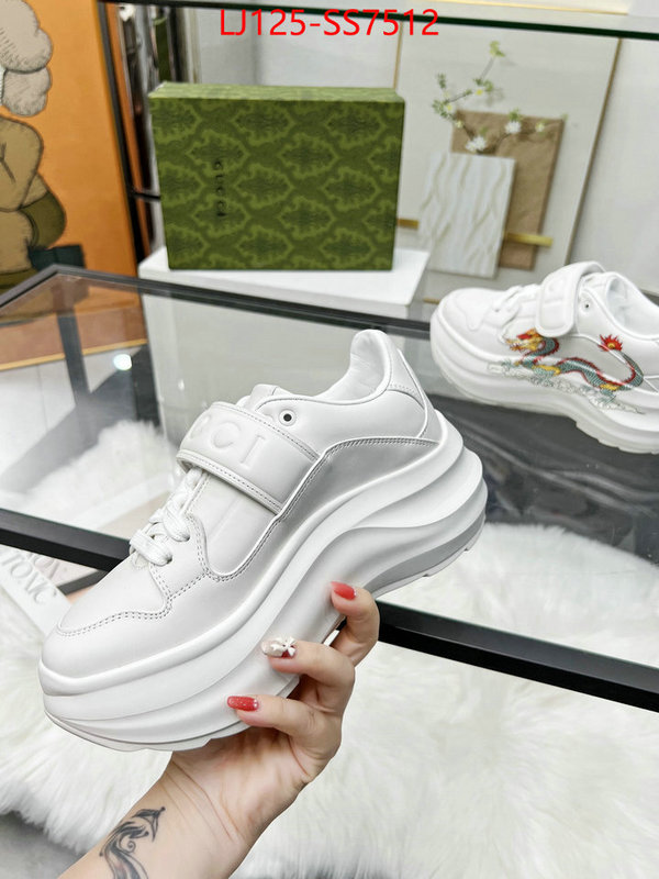 Women Shoes-Gucci how to find replica shop ID: SS7512 $: 125USD