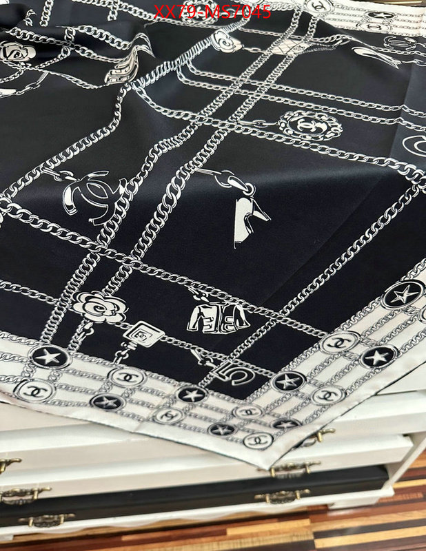 Scarf-Chanel fashion designer ID: MS7045 $: 79USD