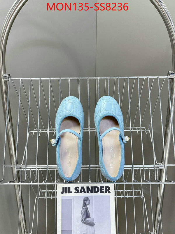 Women Shoes-Dior designer high replica ID: SS8236 $: 135USD