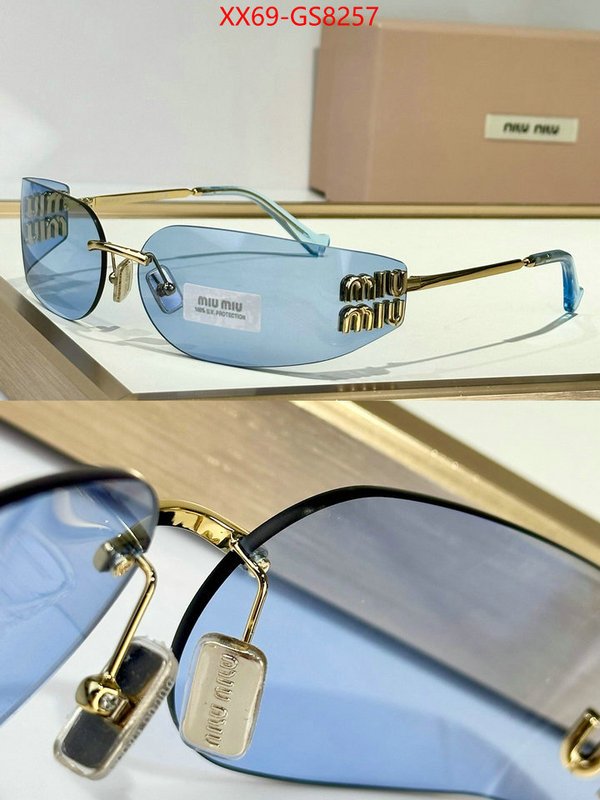 Glasses-Miu Miu high quality aaaaa replica ID: GS8257 $: 69USD