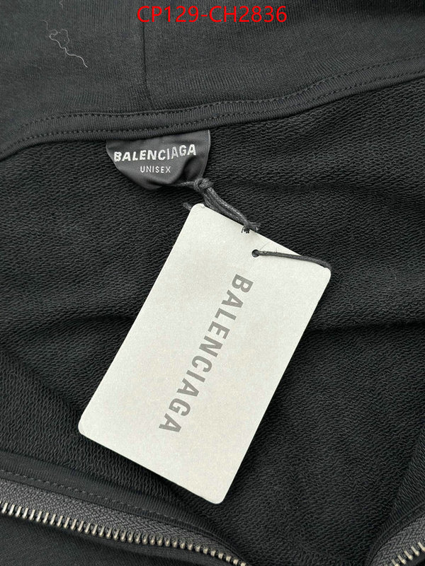 Clothing-Balenciaga highest product quality ID: CH2836 $: 129USD