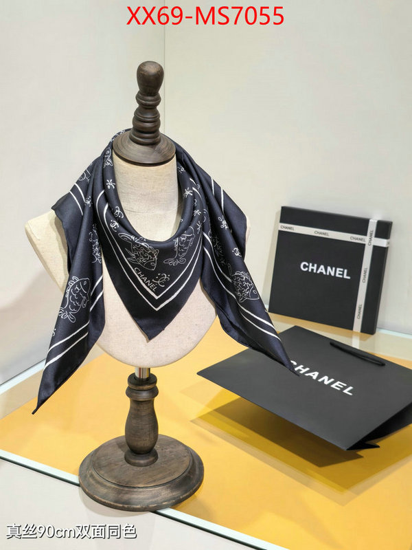 Scarf-Chanel high quality designer replica ID: MS7055 $: 69USD
