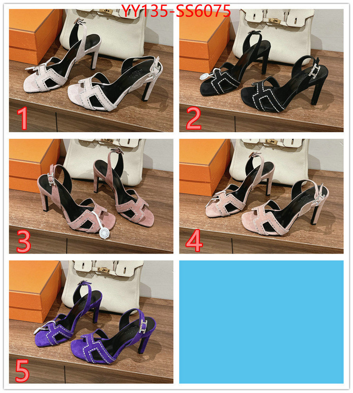 Women Shoes-Hermes high quality designer ID: SS6075 $: 135USD