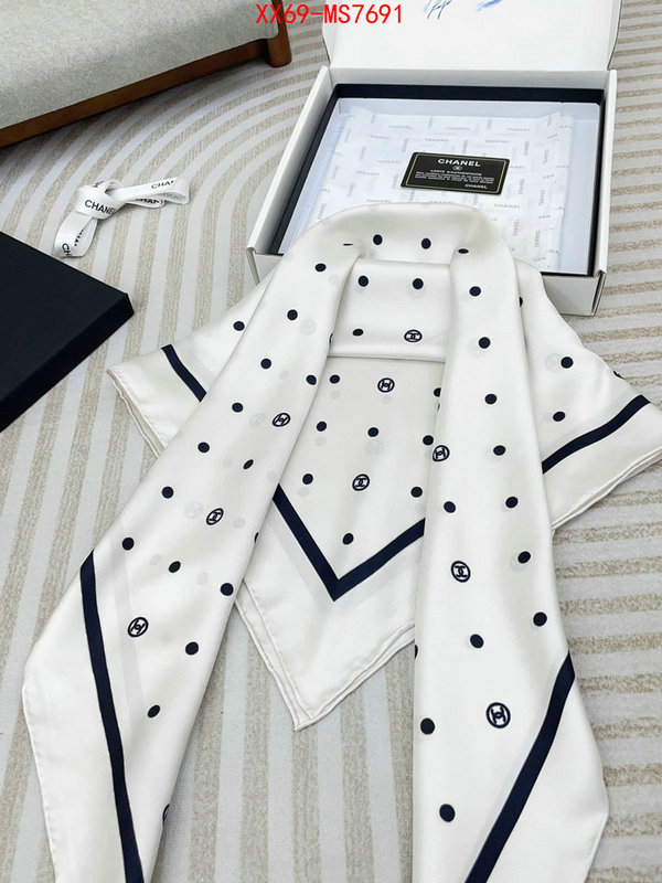 Scarf-Chanel luxury fake ID: MS7691 $: 69USD