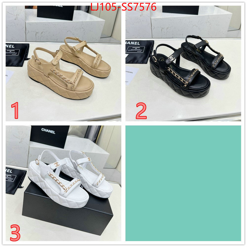 Women Shoes-Chanel we provide top cheap aaaaa ID: SS7576 $: 105USD