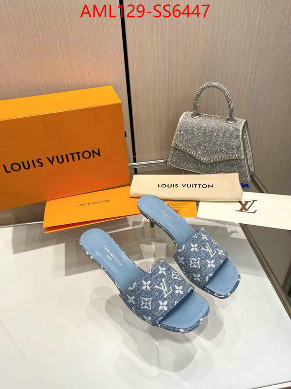 Women Shoes-LV where quality designer replica ID: SS6447 $: 129USD