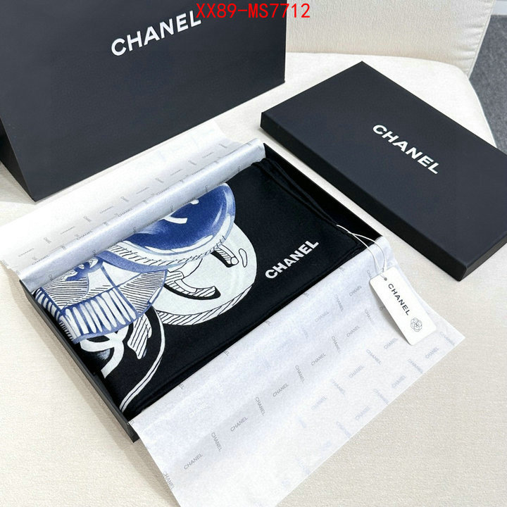 Scarf-Chanel what's the best to buy replica ID: MS7712 $: 89USD