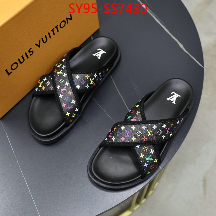 Men Shoes-LV designer 7 star replica ID: SS7430 $: 95USD