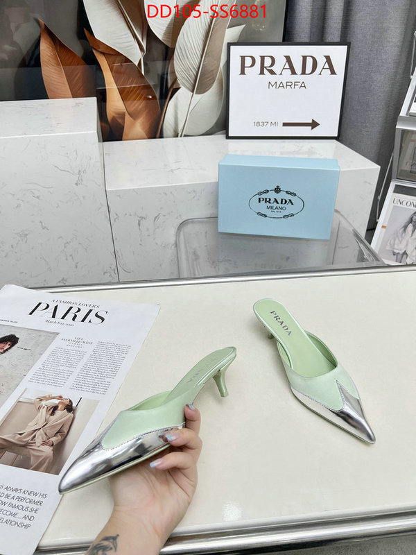 Women Shoes-Prada where can you buy a replica ID: SS6881 $: 105USD