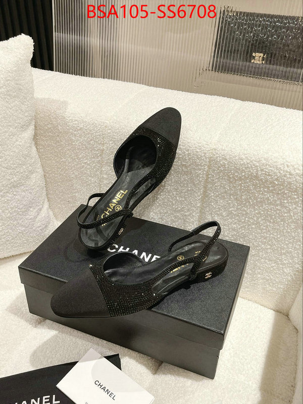 Women Shoes-Chanel replica aaaaa+ designer ID: SS6708 $: 105USD