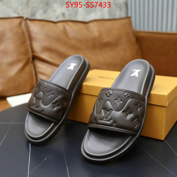Men Shoes-LV fake designer ID: SS7433 $: 95USD