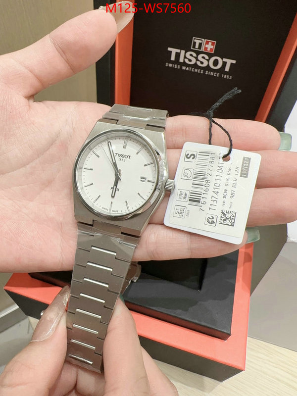 Watch(4A)-Tissot every designer ID: WS7560 $: 125USD-shoes yupoo Watch(4A)-Tissot every designer ID: WS7560 $: 125USD