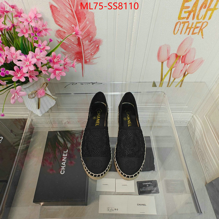Women Shoes-Chanel the highest quality fake ID: SS8110 $: 75USD