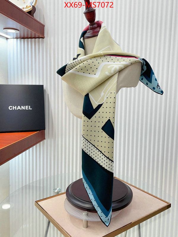 Scarf-Chanel 2024 aaaaa replica customize ID: MS7072 $: 69USD