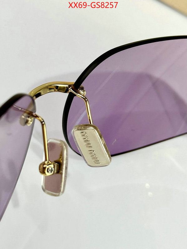 Glasses-Miu Miu high quality aaaaa replica ID: GS8257 $: 69USD