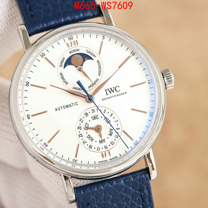 Watch(TOP)-IWC are you looking for ID: WS7609 $: 665USD